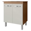 Balcao Multiuso 75 cm 2 Portas 9240 Savana Off White Mobbs