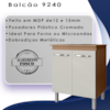 Balcao Multiuso 75 cm 2 Portas 9240 Savana Off White Mobbs