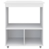Balcao Multiuso Forno 2P 75 cm Angela Branco Mobbs