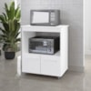 Balcao Multiuso Forno 2P 75 cm Angela Branco Mobbs