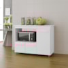 Balcao Multiuso Forno 3P 114 cm Liza Branco Mobbs