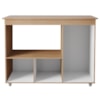 Balcao Multiuso Forno 3P 114 cm Liza Savana Off White Mobbs