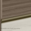Balcao Nicho Forno 80cm MDF Kali 16406 Carvalho Toq Bianco Toq Nicioli