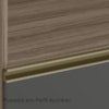 Balcao Nicho Forno 80cm MDF Kali 16406 Carvalho Toq Chumbo Nicioli
