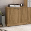 Balcao Para Escritorio 2 Portas 91 cm Versatil 1011A Itapua Kappesberg