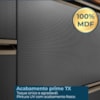 Balcao Para Pia 4G 1P 120 cm MDF Proenca Nogueira Carbono Prime Demartez