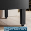 Balcao Para Pia 4G 1P 120 cm MDF Proenca Nogueira Carbono Prime Demartez