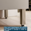 Balcao Para Pia 4G 1P 120 cm MDF Proenca Nogueira Nude Prime Demartez