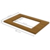 Balcao Tampo Cooktop 2 Portas 80 cm Requinte Nature Areia Henn