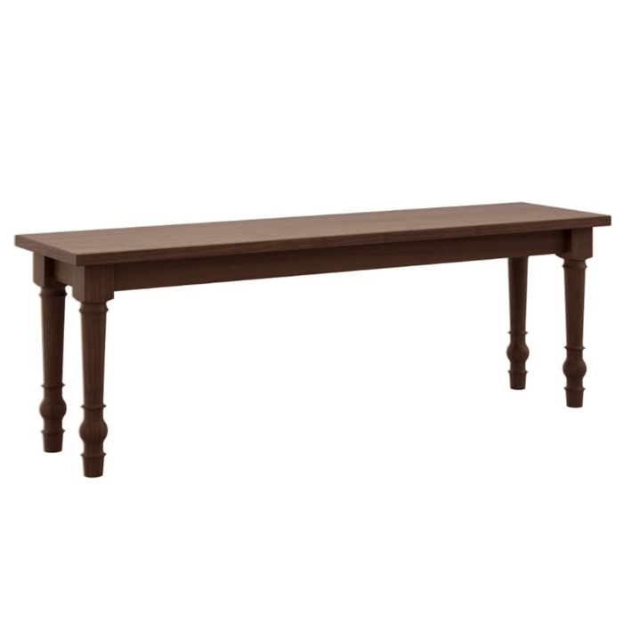 Banco Madeira Macica Taeda 136 cm 8980 Cafe Escuro Festra