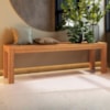 Banco Madeira Macica Taeda 150 cm 1556N Rustico Claro Festra