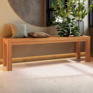 Banco Madeira Macica Taeda 150 cm 1556N Rustico Claro Festra