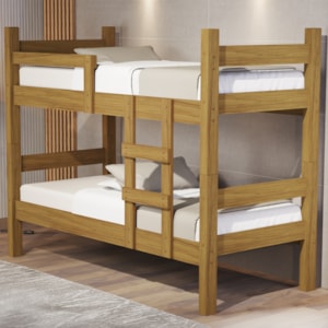 Beliche Solteiro MDF 199X95 cm Leticia Nature Decmade