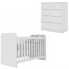 Berco Grade Fixa e Comoda 4 Gavetas Labirinto Branco Henn
