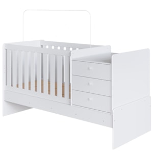 Berço Mini Cama Multifuncional BB680 Branco Comm Berço Mini Cama Multifuncional BB680 Branco Comm