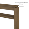 Buffet Aparador 1 Prateleira 100 Cm Pinho ARLY