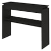 Buffet Aparador 1 Prateleira 100 Cm Preto ARLY