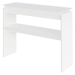 Buffet Aparador 1 Prateleira Vazada 100 Cm ARLY Branco ARLY