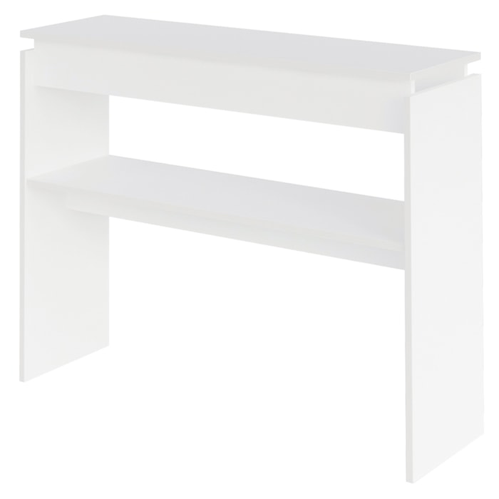 Buffet Aparador 1 Prateleira Vazada 100 Cm ARLY Branco ARLY
