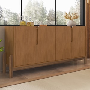Buffet Aparador 4 Portas 170cm 050518 Cedro DCASA