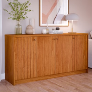 Buffet Balcao 4 Portas MDF 152 cm 10800 Cinamomo MOLCI