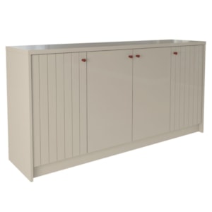 Buffet Balcao 4 Portas MDF 152 cm 10800 Off White MOLCI