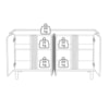 Buffet Balcao 4 Portas MDF 153 cm 16728 Cinamomo Off White MOLCI