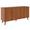 Buffet Balcao 4 Portas MDF 163 cm 22136 Cinamomo MOLCI