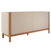 Buffet Balcao 4 Portas MDF 170 cm 22183 Off White NATUEM