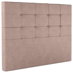 Cabeceira Casal 138 cm Berlin Veludo Rose Soon Cabeceira Casal 138 cm Berlin Veludo Rose Soon