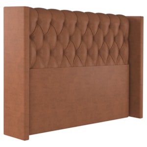 Cabeceira Casal 138 cm Toquio Veludo Terracota Soon Cabeceira Casal 138 cm Toquio Veludo Terracota Soon