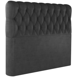 Cabeceira Casal 138 cm Vegas Veludo Preto Soon Cabeceira Casal 138 cm Vegas Veludo Preto Soon