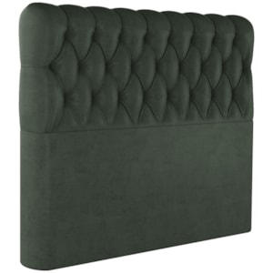 Cabeceira Casal 138 cm Vegas Veludo Verde Soon Cabeceira Casal 138 cm Vegas Veludo Verde Soon