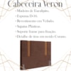 Cabeceira Casal 138 cm Veron Veludo Terracota Soon