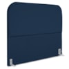 Cabeceira Casal 140 cm Com Frame Alana Suede Azul Marinho Artte
