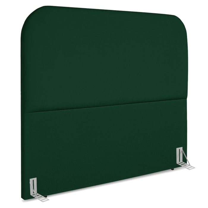 Cabeceira Casal 140 cm Com Frame Alana Suede Verde Artte