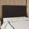 Cabeceira Casal 140 cm Com Frame Carla Corino Marrom Artte