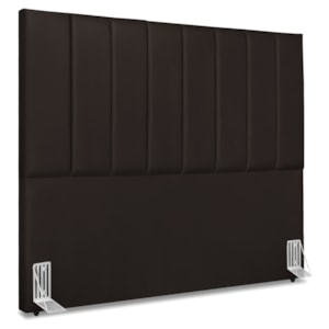Cabeceira Casal 140 cm Com Frame Dalia Corino Marrom Artte