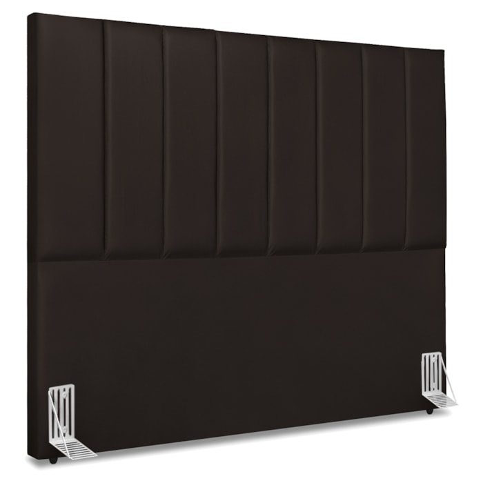 Cabeceira Casal 140 cm Com Frame Dalia Corino Marrom Artte
