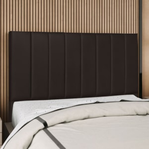 Cabeceira Casal 140 cm Com Frame Dalia Corino Marrom Artte