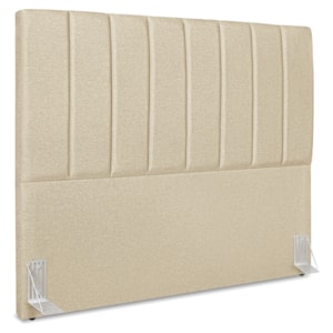 Cabeceira Casal 140 cm Com Frame Dalia Linho Bege Artte