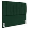 Cabeceira Casal 140 cm Com Frame Dalia Suede Verde Artte