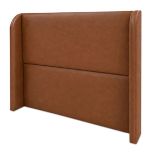 Cabeceira Casal 140 cm Com Frame Imperial Corino Avelã Camel IMPO