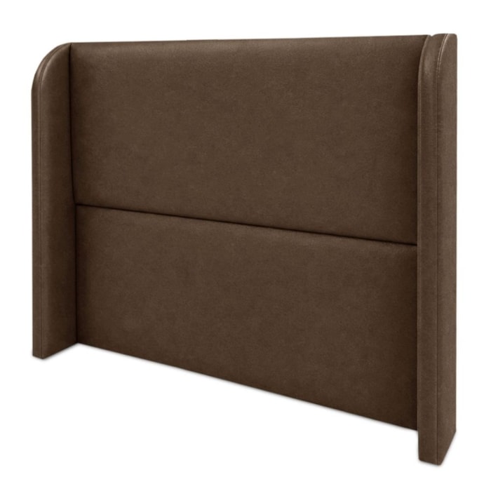 Cabeceira Casal 140 cm Com Frame Imperial Corino Canela IMPO