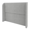 Cabeceira Casal 140 cm Com Frame Imperial Linho Cinza IMPO