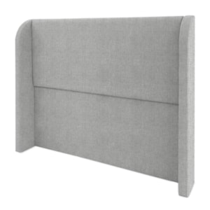 Cabeceira Casal 140 cm Com Frame Imperial Linho Cinza IMPO