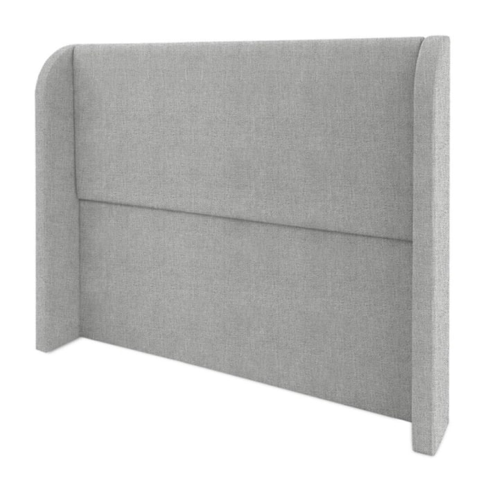 Cabeceira Casal 140 cm Com Frame Imperial Linho Cinza IMPO