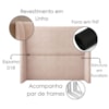 Cabeceira Casal 140 cm Com Frame Imperial Linho Rose IMPO