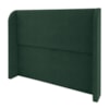Cabeceira Casal 140 cm Com Frame Imperial Linho Verde Musgo IMPO