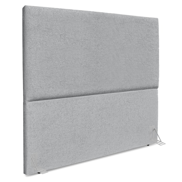 Cabeceira Casal 140 cm Com Frame Luna Boucle Cinza Artte